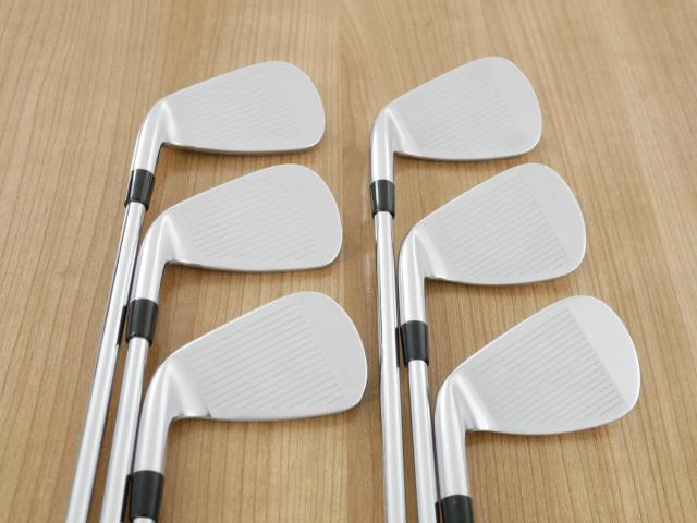 Iron set : PRGR : **มีตำหนิ** ชุดเหล็ก PRGR 04 Forged (รุ่นปี 2025 ตีง่าย ไกลมากๆๆ) มีเหล็ก 6-Pw,Aw (6 ชิ้น) ก้านเหล็ก NS Pro 85 Flex SR (M-40)