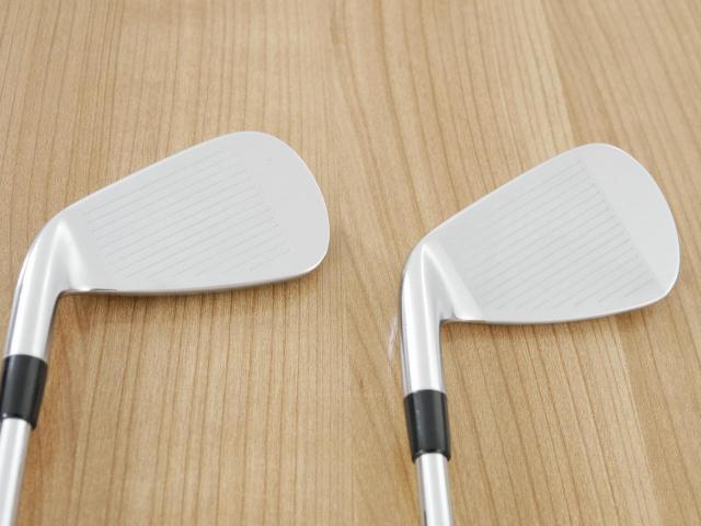 Iron set : PRGR : **มีตำหนิ** ชุดเหล็ก PRGR 04 Forged (รุ่นปี 2025 ตีง่าย ไกลมากๆๆ) มีเหล็ก 6-Pw,Aw (6 ชิ้น) ก้านเหล็ก NS Pro 85 Flex SR (M-40)