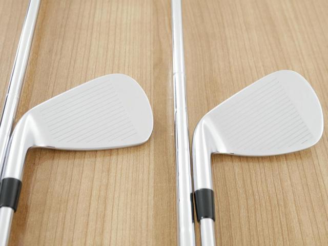 Iron set : PRGR : **มีตำหนิ** ชุดเหล็ก PRGR 04 Forged (รุ่นปี 2025 ตีง่าย ไกลมากๆๆ) มีเหล็ก 6-Pw,Aw (6 ชิ้น) ก้านเหล็ก NS Pro 85 Flex SR (M-40)