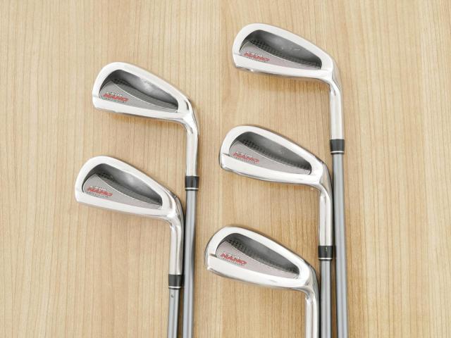 Iron set : Maruman : ชุดเหล็ก Maruman EXIM Nano มีเหล็ก 6-Pw (5 ชิ้น) ก้านกราไฟต์ Flex SR
