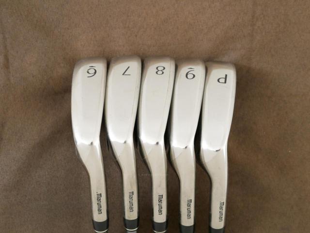 Iron set : Maruman : ชุดเหล็ก Maruman EXIM Nano มีเหล็ก 6-Pw (5 ชิ้น) ก้านกราไฟต์ Flex SR