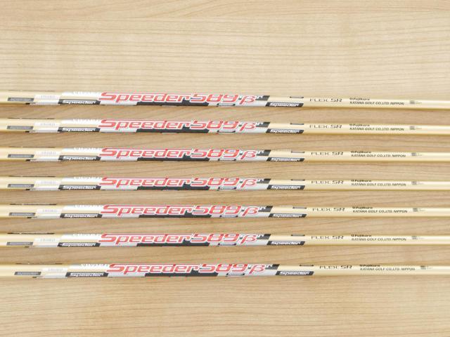 Iron set : Katana : ชุดเหล็ก Katana Sword ATC-589b (ปี 2017) มีเหล็ก 6-Pw,Aw,Sw (7 ชิ้น) ก้านกราไฟต์ Fujikura Speeder 589 Flex SR