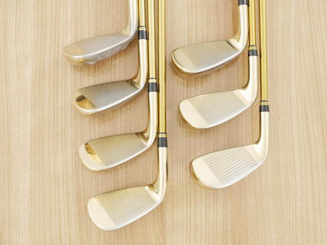 Iron set : Katana : ชุดเหล็กกระเทย Katana Sniper i (ตีง่ายมากๆ ไกลมากๆ) มีเหล็ก 7-Pw,Aw,As,Sw (7 ชิ้น เบอร์ 5 ตีระยะเท่าเหล็ก 4 ปกติ) ก้านกราไฟต์ Flex R