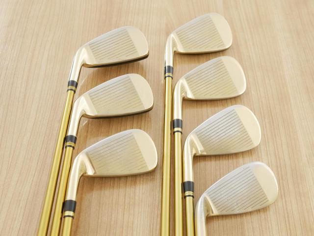 Iron set : Katana : ชุดเหล็กกระเทย Katana Sniper i (ตีง่ายมากๆ ไกลมากๆ) มีเหล็ก 7-Pw,Aw,As,Sw (7 ชิ้น เบอร์ 5 ตีระยะเท่าเหล็ก 4 ปกติ) ก้านกราไฟต์ Flex R