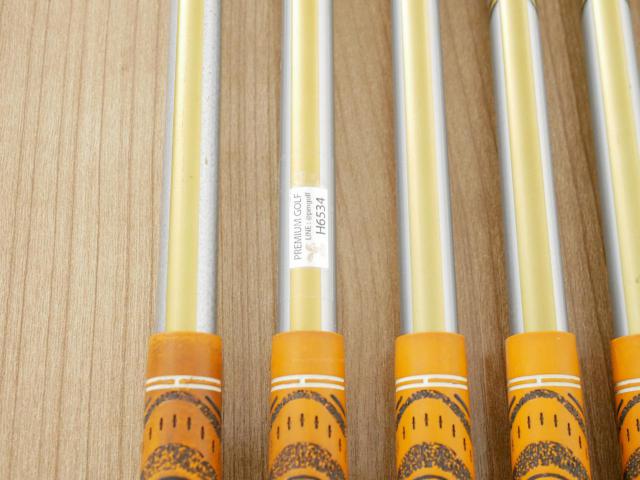 Iron set : Katana : ชุดเหล็กกระเทย Katana Sniper i (ตีง่ายมากๆ ไกลมากๆ) มีเหล็ก 7-Pw,Aw,As,Sw (7 ชิ้น เบอร์ 5 ตีระยะเท่าเหล็ก 4 ปกติ) ก้านกราไฟต์ Flex R