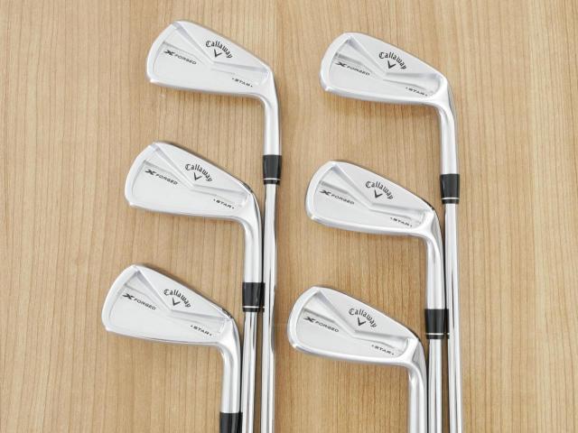 Iron set : Callaway : ชุดเหล็ก Callaway X Forged Star (ออกปี 2024) มีเหล็ก 5-Pw (6 ชิ้น) ก้านเหล็ก NS Pro ZELOS 8 Flex R