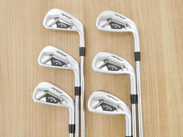 Iron set : Callaway : ชุดเหล็ก Callaway APEX Forged (รุ่นปี 2022) มีเหล็ก 5-Pw (6 ชิ้น) ก้านเหล็ก NS Pro ZELOS 8 Flex R