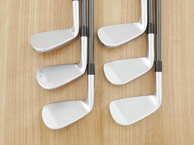 Iron set : Taylormade : ชุดเหล็ก Taylormade P770 Forged (รุ่นล่าสุด ออกปี 2024 นุ่ม แน่น) มีเหล็ก 5-Pw (6 ชิ้น) ก้านกราไฟต์ UST Mamiya RECOIL ES 760 F3 Flex R