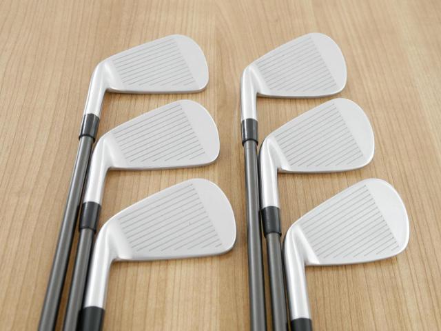 Iron set : Taylormade : ชุดเหล็ก Taylormade P770 Forged (รุ่นล่าสุด ออกปี 2024 นุ่ม แน่น) มีเหล็ก 5-Pw (6 ชิ้น) ก้านกราไฟต์ UST Mamiya RECOIL ES 760 F3 Flex R