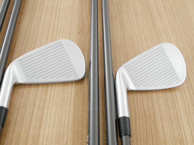 Iron set : Taylormade : ชุดเหล็ก Taylormade P770 Forged (รุ่นล่าสุด ออกปี 2024 นุ่ม แน่น) มีเหล็ก 5-Pw (6 ชิ้น) ก้านกราไฟต์ UST Mamiya RECOIL ES 760 F3 Flex R