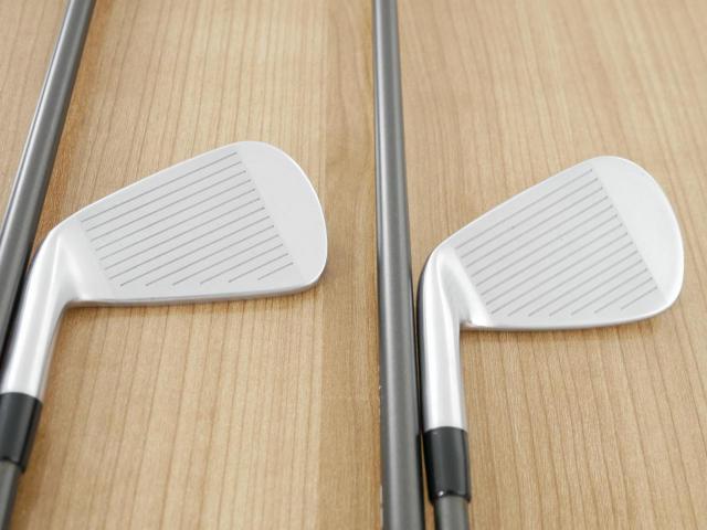 Iron set : Taylormade : ชุดเหล็ก Taylormade P770 Forged (รุ่นล่าสุด ออกปี 2024 นุ่ม แน่น) มีเหล็ก 5-Pw (6 ชิ้น) ก้านกราไฟต์ UST Mamiya RECOIL ES 760 F3 Flex R