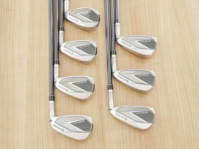 Iron set : Taylormade : ชุดเหล็ก Taylormade Stealth (ออกปี 2022 Japan Spec.) มีเหล็ก 5-Pw,Sw (7 ชิ้น) ก้านกราไฟต์ Mitsubishi Tensei TM60 Flex S