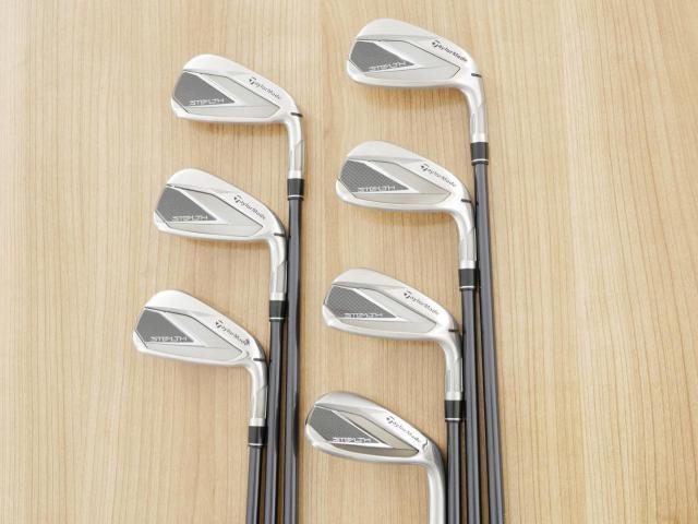 Iron set : Taylormade : ชุดเหล็ก Taylormade Stealth (ออกปี 2022 Japan Spec.) มีเหล็ก 5-Pw,Sw (7 ชิ้น) ก้านกราไฟต์ Mitsubishi Tensei TM60 Flex S