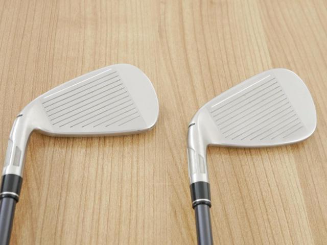 Iron set : Taylormade : ชุดเหล็ก Taylormade Stealth (ออกปี 2022 Japan Spec.) มีเหล็ก 5-Pw,Sw (7 ชิ้น) ก้านกราไฟต์ Mitsubishi Tensei TM60 Flex S