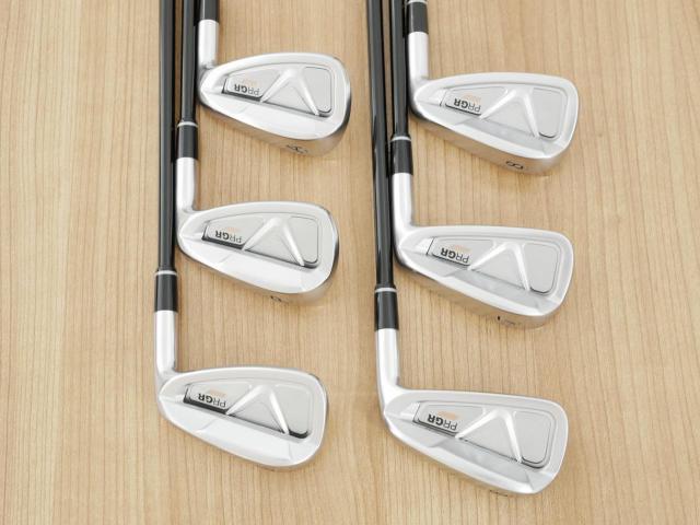 Iron set : PRGR : ชุดเหล็ก PRGR 05 Forged (รุ่นปี 2023) มีเหล็ก 6-Pw,Aw (6 ชิ้น) ก้านกราไฟต์ Fujikura MCI Flex R2