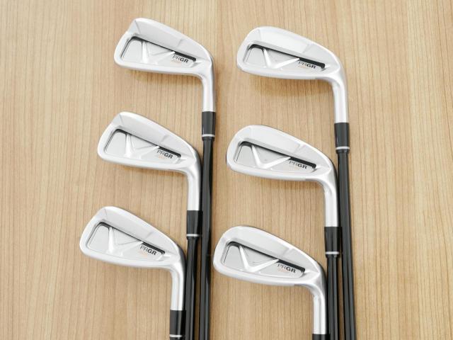 Iron set : PRGR : ชุดเหล็ก PRGR 05 Forged (รุ่นปี 2023) มีเหล็ก 6-Pw,Aw (6 ชิ้น) ก้านกราไฟต์ Fujikura MCI Flex R2