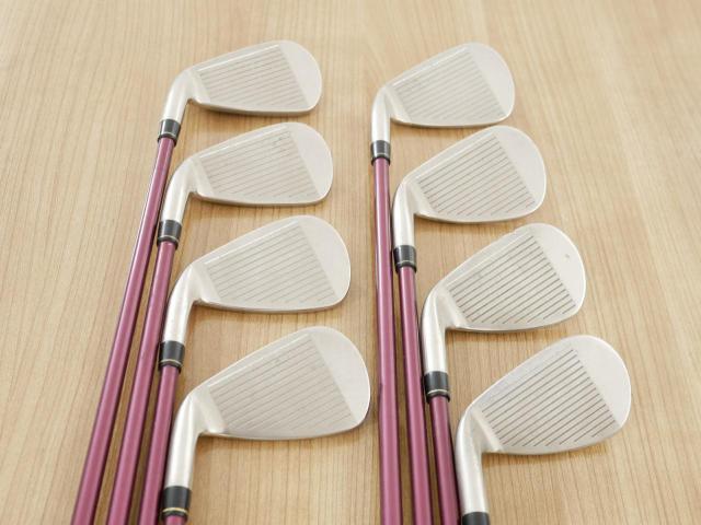 Iron set : Yonex : ชุดเหล็ก Yonex Royal DTP (ออกปี 2016 ท๊อปสุด ก้านดีมาก หน้าเด้ง ตีไกลสุดๆ) มีเหล็ก 6-Pw,Aw,As,Sw (8 ชิ้น) ก้านกราไฟต์ Flex R