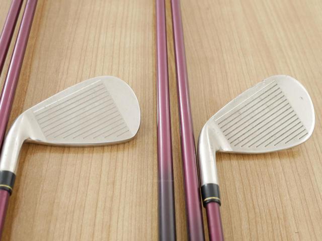 Iron set : Yonex : ชุดเหล็ก Yonex Royal DTP (ออกปี 2016 ท๊อปสุด ก้านดีมาก หน้าเด้ง ตีไกลสุดๆ) มีเหล็ก 6-Pw,Aw,As,Sw (8 ชิ้น) ก้านกราไฟต์ Flex R