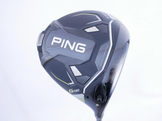 Driver : PING : ไดรเวอร์ Ping G430 Max (รุ่นปี 2023) Loft 9 (ปรับได้) ก้าน Ping Alta J CB Flex S
