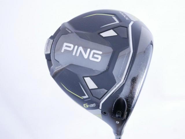 Driver : PING : ไดรเวอร์ Ping G430 Max (รุ่นปี 2023) Loft 9 (ปรับได้) ก้าน Ping Alta J CB Flex S