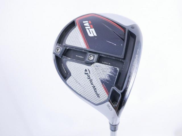 Driver : Taylormade : **มีบุบ** ไดรเวอร์ Taylormade M5 (รุ่นปี 2019) Loft 9 ก้าน Mitsubishi KUROKAGE TM5 Flex S