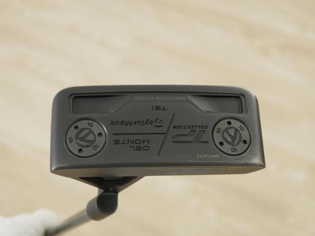 Putter : All : พัตเตอร์ Taylormade TRUSS Hydro Blast DEL MONTE TB1 Black (ปี 2021) ยาว 33 นิ้ว