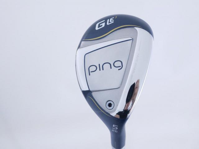 Lady club : All : ไม้กระเทย Ping G Le3 (ออกปี 2024 Japan Spec.) Loft 26 ก้านกราไฟต์ Ping ULT 250 Flex L