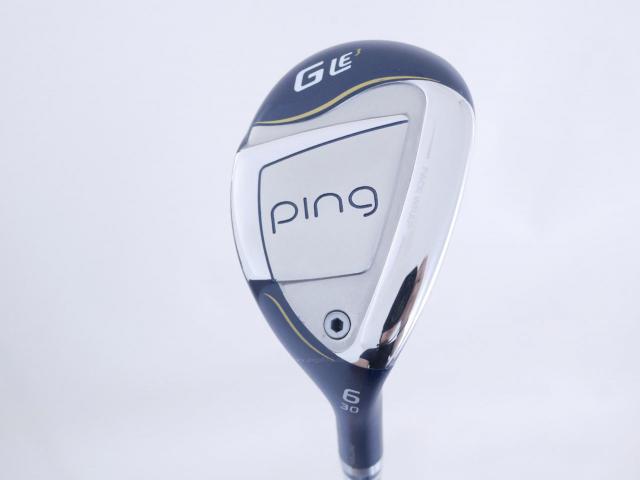 Lady club : All : ไม้กระเทย Ping G Le3 (รุ่นล่าสุด ปี 2024 Japan Spec.) Loft 30 ก้านกราไฟต์ Ping ULT 250 Flex L 