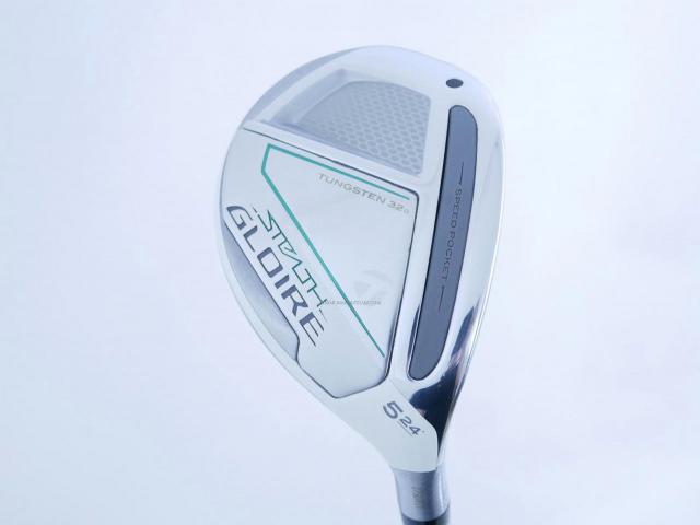Lady club : All : ไม้กระเทย Taylormade Stealth GLOIRE (รุ่นใหม่ล่าสุด ปี 2022 รุ่นท๊อปสุด Japan Spec) Loft 24 ก้าน Fujikura Speeder NX Flex A (Lady)