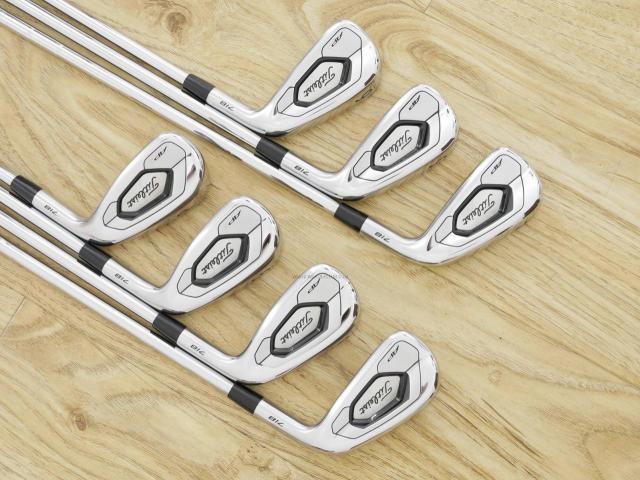 Iron set : Titleist : ชุดเหล็ก Titleist AP3 718 Forged (ออกปี 2018) มีเหล็ก 4-Pw (7 ชิ้น) ก้านเหล็ก NS Pro Modus 105 Flex S