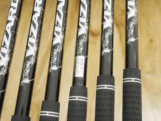 Iron set : Honma : ชุดเหล็ก Honma Tour World TW-BM Forged (คม นุ่มแน่นมากๆ) มีเหล็ก 5-10 (6 ชิ้น) ก้านกราไฟต์ Honma Vizard IB 95 Flex S