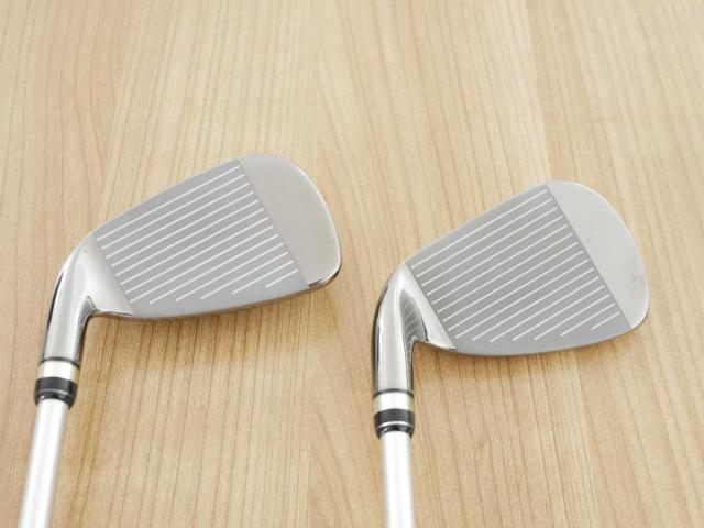 Iron set : PRGR : ชุดเหล็กกระเทย PRGR New Egg Iron (ปี 2017 ตีง่ายและไกลมาก) มีเหล็ก 6-Pw (5 ชิ้น) ก้านกราไฟต์ M-40 Flex SR