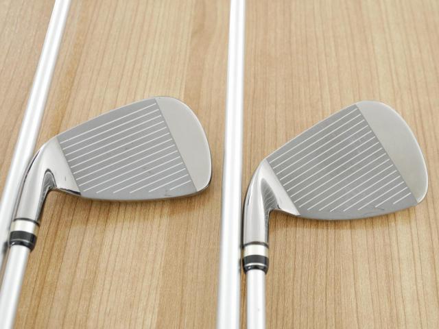 Iron set : PRGR : ชุดเหล็กกระเทย PRGR New Egg Iron (ปี 2017 ตีง่ายและไกลมาก) มีเหล็ก 6-Pw (5 ชิ้น) ก้านกราไฟต์ M-40 Flex SR