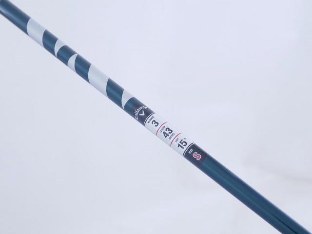 Fairway Wood : callaway : **ของใหม่ ยังไม่แกะพลาสติก** หัวไม้ 3 Callaway ELYTE X (รุ่นล่าสุด ปี 2025) Loft 15 ก้าน Fujikura VENTUS 5 Flex S