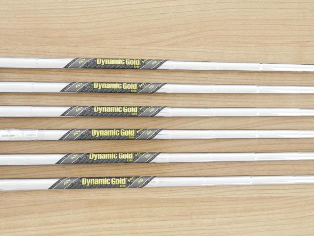 Iron set : Callaway : ชุดเหล็ก Callaway APEX Pro Forged (ออกปี 2024) มีเหล็ก 5-Pw (6 ชิ้น) ก้านเหล็ก Dynamic Gold 115 MID S200