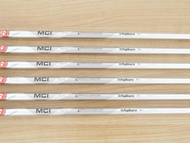 Iron set : Taylormade : ชุดเหล็ก Taylormade P770 Forged (รุ่นปี 2023 นุ่ม แน่น)  มีเหล็ก 5-Pw (6 ชิ้น) ก้านกราไฟต์ Fujikura MCI 80 Flex S