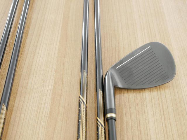 Iron set : Honma : ชุดเหล็ก Honma Beres 09 Forged Black (รุ่นล่าสุด ออกปี 2024 สวยมากๆ) มีเหล็ก 7-11 (5 ชิ้น เทียบเท่า 6-Pw) ก้าน ARMRQ FX Light Flex R