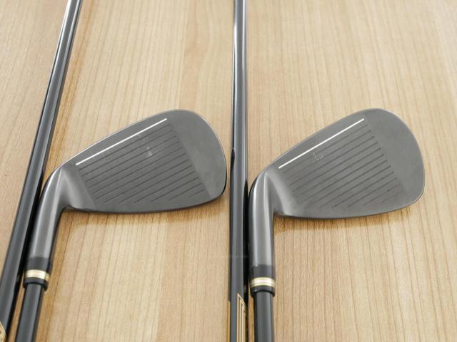 Iron set : Honma : ชุดเหล็ก Honma Beres 09 Forged Black (รุ่นล่าสุด ออกปี 2024 สวยมากๆ) มีเหล็ก 7-11 (5 ชิ้น เทียบเท่า 6-Pw) ก้าน ARMRQ FX Light Flex R