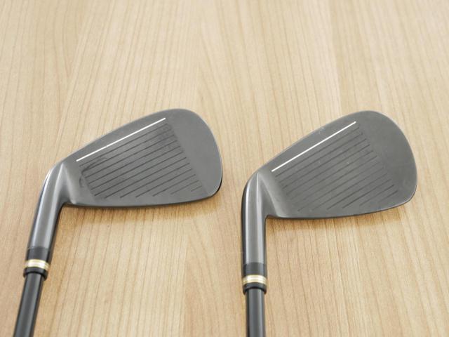 Iron set : Honma : ชุดเหล็ก Honma Beres 09 Forged Black (รุ่นล่าสุด ออกปี 2024 สวยมากๆ) มีเหล็ก 7-11 (5 ชิ้น เทียบเท่า 6-Pw) ก้าน ARMRQ FX Light Flex R