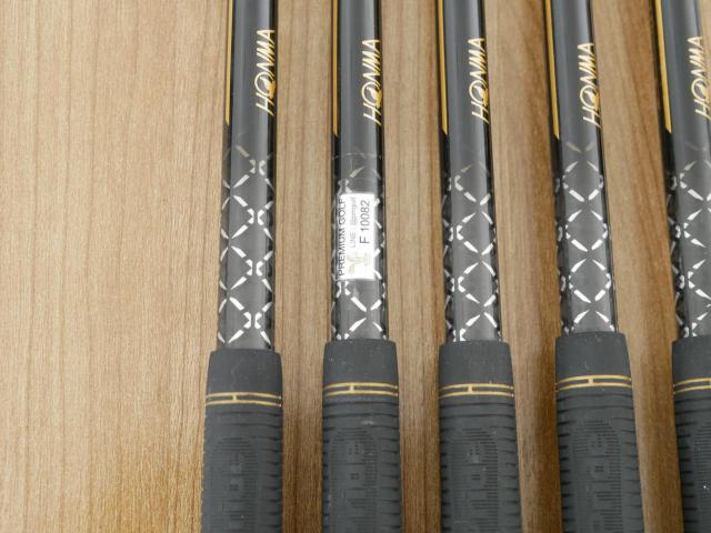 Iron set : Honma : ชุดเหล็ก Honma Beres 09 Forged Black (รุ่นล่าสุด ออกปี 2024 สวยมากๆ) มีเหล็ก 7-11 (5 ชิ้น เทียบเท่า 6-Pw) ก้าน ARMRQ FX Light Flex R