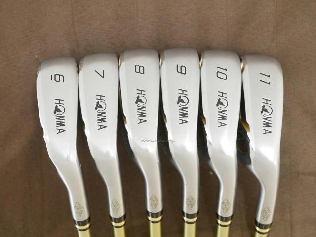 Iron set : Honma : ชุดเหล็ก Honma Beres IS-06 Forged (ปี 2019) มีเหล็ก 6-11 (6 ชิ้น เทียบเท่า 5-Pw) ก้าน ARMRQ X (47) Flex R (2 ดาว)