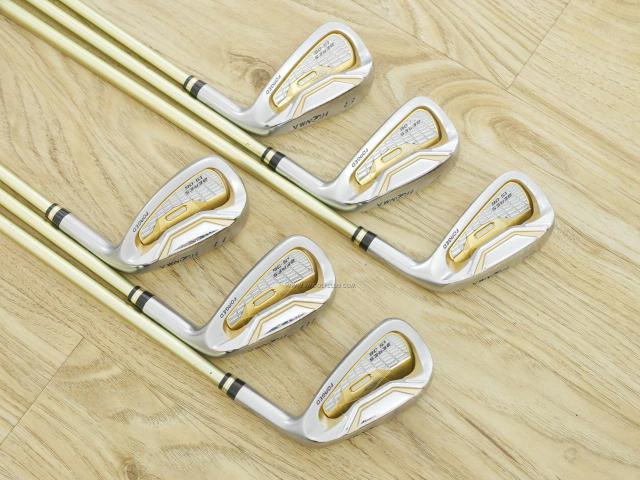 Iron set : Honma : ชุดเหล็ก Honma Beres IS-06 Forged (ปี 2019) มีเหล็ก 6-11 (6 ชิ้น เทียบเท่า 5-Pw) ก้าน ARMRQ X (47) Flex R (2 ดาว)