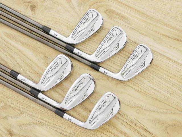 Iron set : Titleist : ชุดเหล็ก Titleist AP2 718 Forged (ออกปี 2018) มีเหล็ก 5-Pw (6 ชิ้น) ก้านเหล็ก NS Pro Modus 115 10th Anniversary Limited Flex S
