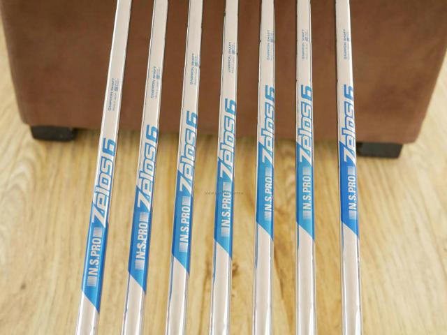 Iron set : Epon : ชุดเหล็ก EPON AF-702 Forged มีเหล็ก 5-Pw,Aw (7 ชิ้น) ก้านเหล็ก NS Pro ZELOS 6 Flex R