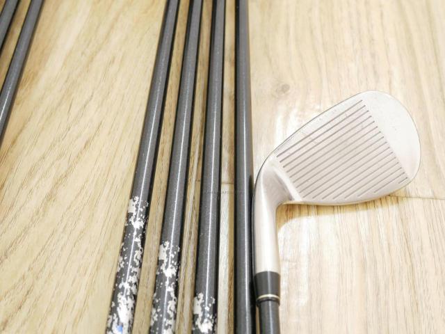 Iron set : Tsuruya : ชุดเหล็ก Tsuruya AXEL XP HM (หน้าเด้ง ตีไกลมากๆ) มีเหล็ก 5-Pw,Aw,As,Sw (9 ชิ้น) ก้านกราไฟต์ Flex R