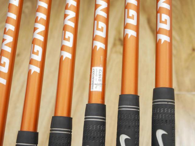 Iron set : Other Brand : ชุดเหล็ก Nike Ignite มีเหล็ก 4-Pw (7 ชิ้น) ก้านกราไฟต์ Flex R
