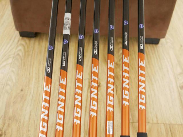 Iron set : Other Brand : ชุดเหล็ก Nike Ignite มีเหล็ก 4-Pw (7 ชิ้น) ก้านกราไฟต์ Flex R