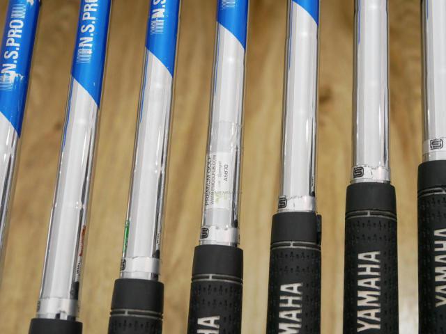 Iron set : Yamaha : ชุดเหล็ก Yamaha Inpres UD+2 (ปี 2018 ตีไกลที่สุด ไกลกว่าเหล็กทั่วไป 2 เบอร์) มีเหล็ก 5-Pw,Aw (7 ชิ้น) ก้านเหล็ก NS Pro Zelos 7 Flex R