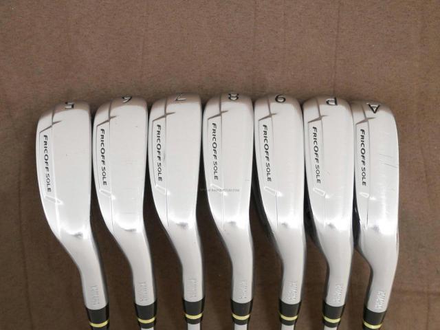 Iron set : Yamaha : ชุดเหล็ก Yamaha Inpres UD+2 (ปี 2018 ตีไกลที่สุด ไกลกว่าเหล็กทั่วไป 2 เบอร์) มีเหล็ก 5-Pw,Aw (7 ชิ้น) ก้านเหล็ก NS Pro Zelos 7 Flex R