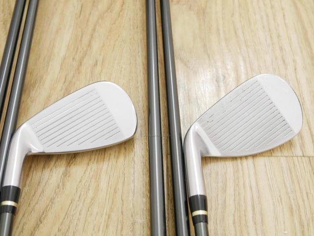 Iron set : Yamaha : ชุดเหล็ก Yamaha Inpres RMX UD+2 (ปี 2016 ตีไกลที่สุด ไกลกว่าเหล็กทั่วไป 2 เบอร์) มีเหล็ก 6-Pw,Aw,As,Sw (8 ชิ้น) ก้านกราไฟต์ Fujikura Motore Speeder 45i Flex R